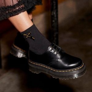 Dr. Martens 1461 SMOOTH LEATHER PLATFORM SHOES